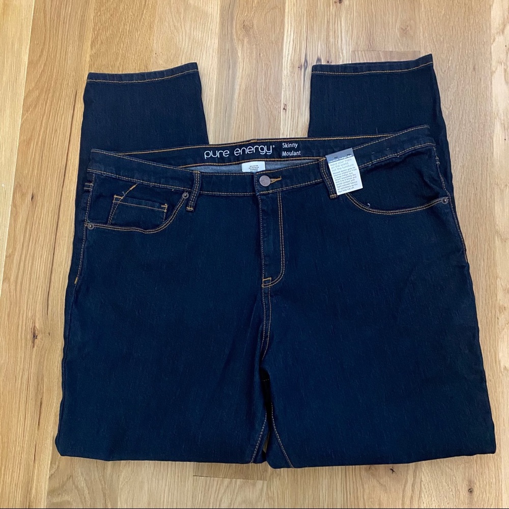 Pure Energy skinny jeans 20W NWOT
